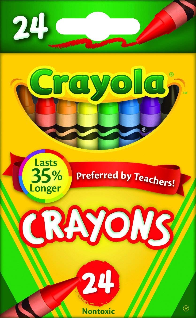 Crayola Crayons, 24 pcs, 1 set - Playpolis