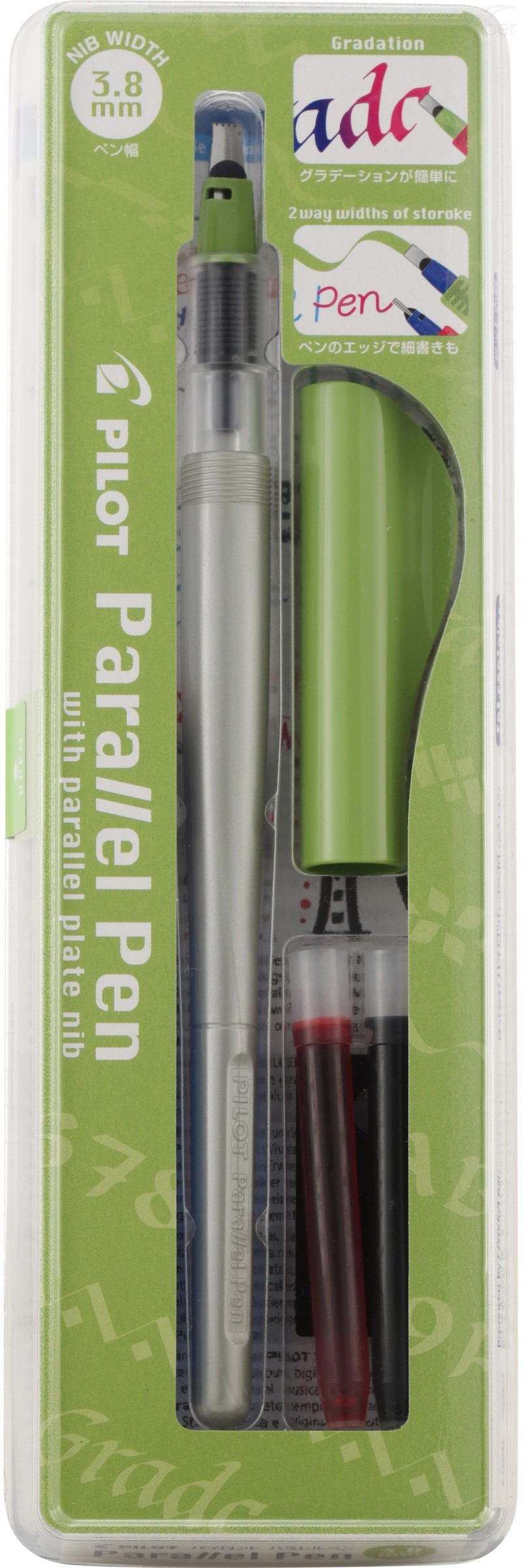 Pilot FP338-SET Parallel Pen Set, 3.8mm nib
