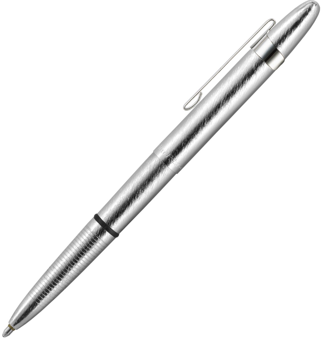 Fisher Bullet Space Pen, Brushed Chrome w/ Clip 