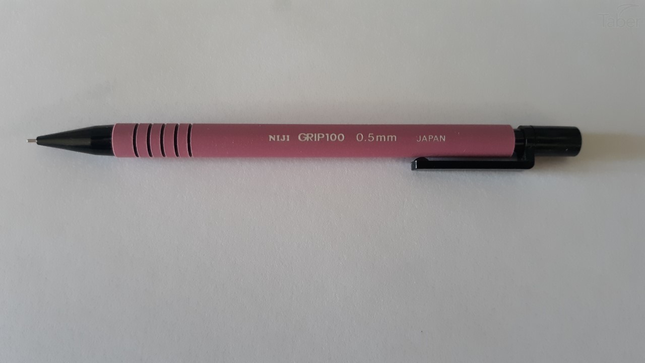 Yasutomo Grip 100 Automatic Pencil,.5m, Pink