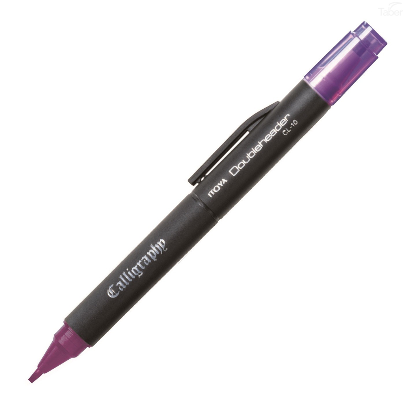 Itoya Doubleheader Calligraphy, Purple 3.0mm and 1.5mm