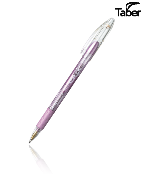 Pentel Sunburst Metallic Gel Ink Roller- Med Violet