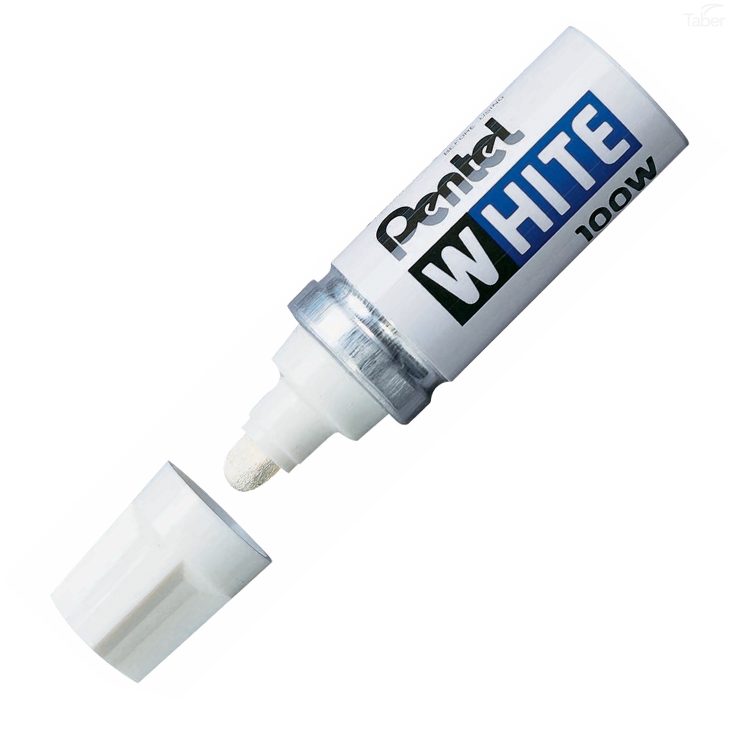 Pentel White Marker Perm Ink Broad Point