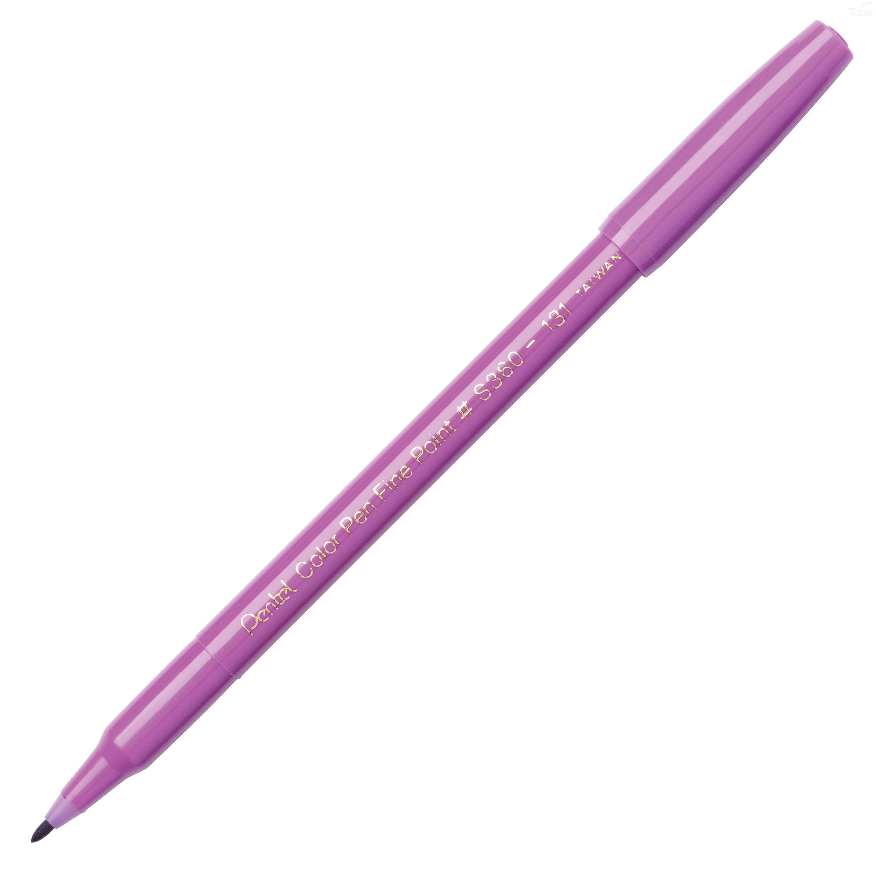 Pentel Color Pen, Fine Pt Heliotrope