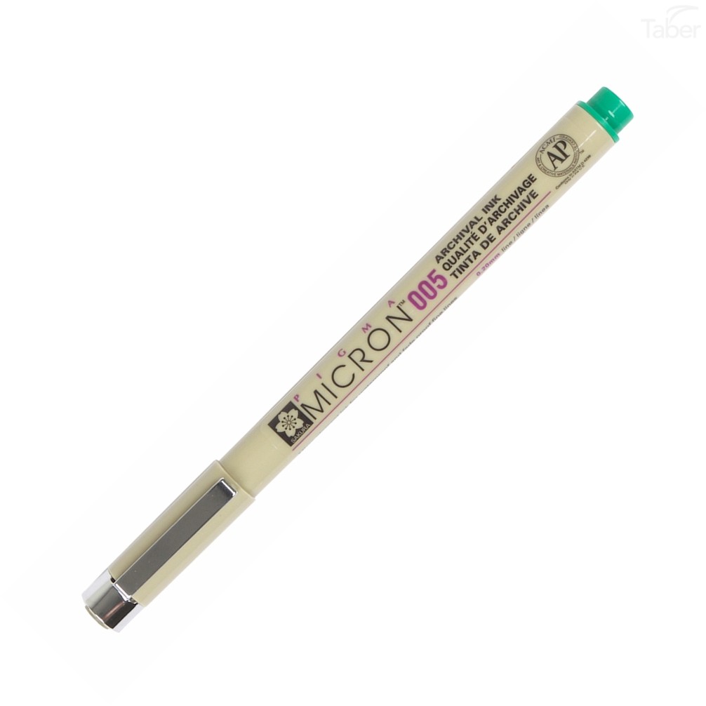 Sakura Pigma Micron Pen 0.20mm-Green