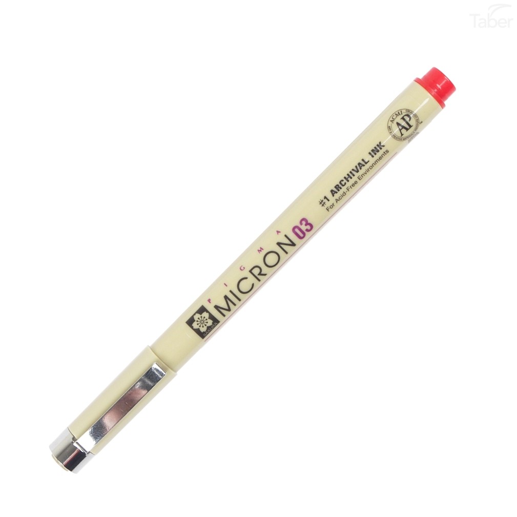 Sakura Pigma Micron Pen 0.35mm-Red