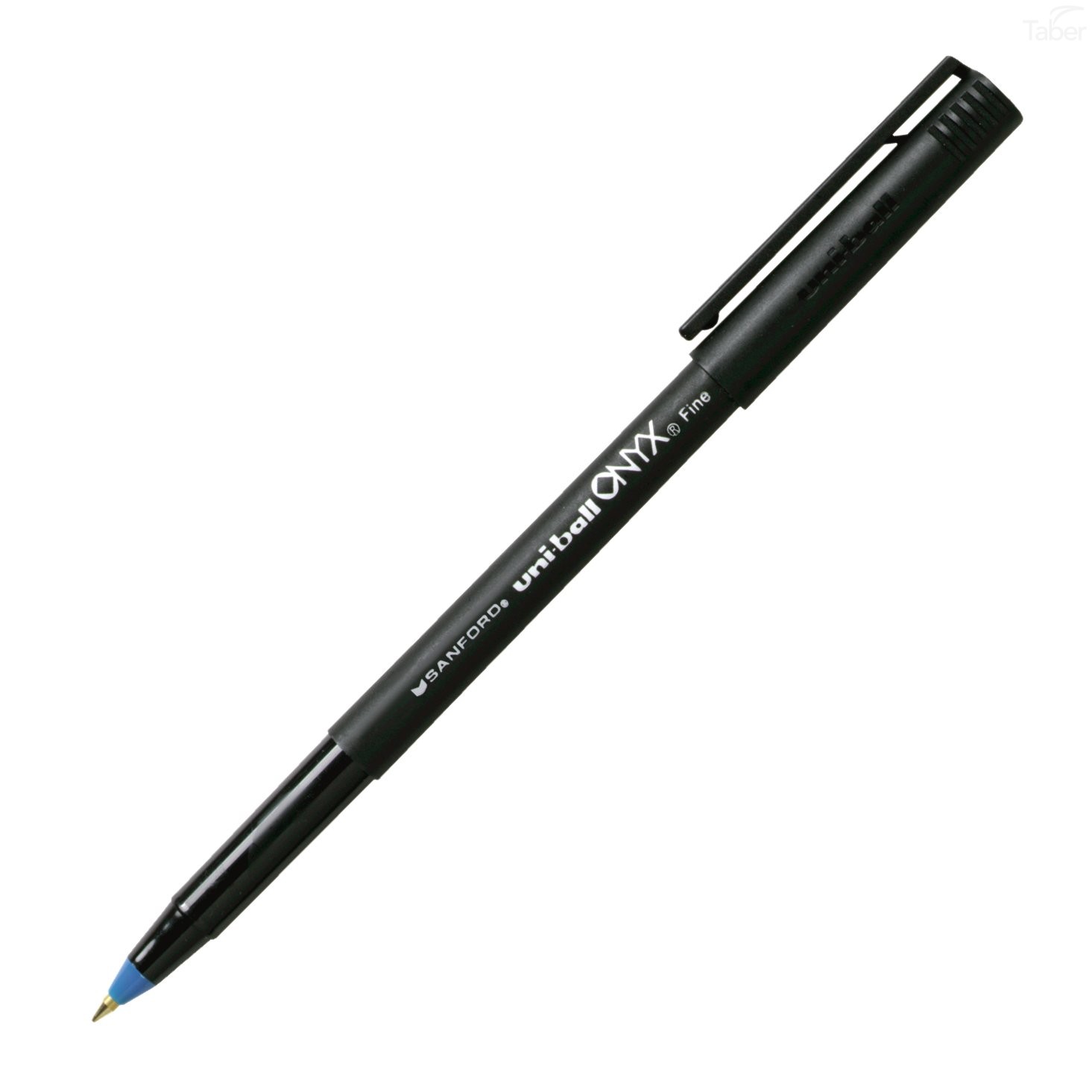 Uni-Ball Onyx R/ball Pen, Fine, Blue