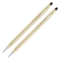 AT Cross Classic Century 10 Karat Gold Filled Ballpoint Pen and 0.5mm Pencil Set