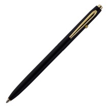 Fisher Shuttle Space Pen, Matte Black, Med Black Ink