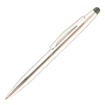 Marvy St. Tropez Petite BP Pen with Stylus, Silver