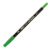 Marvy Le Plume II Double Ended Watercolor Marker, Lt. Green