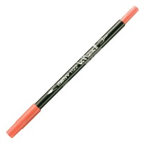 Marvy Le Plume II Double Ended Watercolor Marker, Carmine