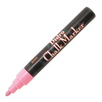 Marvy Bistro Chalk Marker, FL Pink Bullet Tip