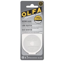 Olfa RB45H-1 Endurance Rotary Blade 45mm, Pack of 1