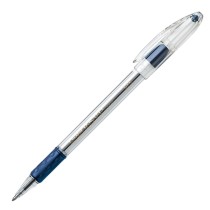 Pentel RSVP Ball Point Pen, Med Blue