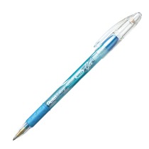 Pentel Sunburst Metallic Gel Ink Roller- Med Blue