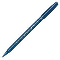 Pentel Color Pen, Fine Pt Marine Blue