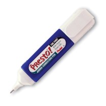 Pentel Presto ! Jumbo Correction Pen Fine Point Metal Tip White Fluid, Large