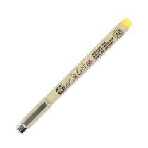Sakura Pigma Micron Pen 0.45mm-Yellow