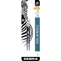 Zebra 88112 JK-Refill 0.7mm Black 2pk