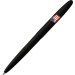 Fisher Bullet Space Pen, Matte Black w/ American Flag 